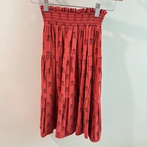 Kate Quinn Skull & Crossbones Pirate Maxi Skirt Size 5Y